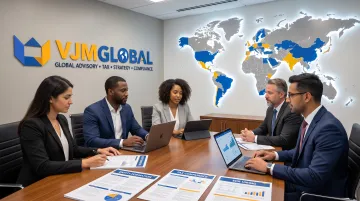 VJM Global team supporting cross-border entity formation and hiring services