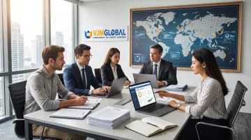 VJM Global compliance team assisting cross-border LLC formation clients