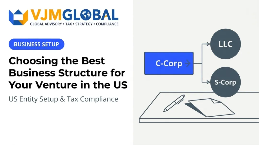Choosing the Best Business Structure for Your Venture in the US