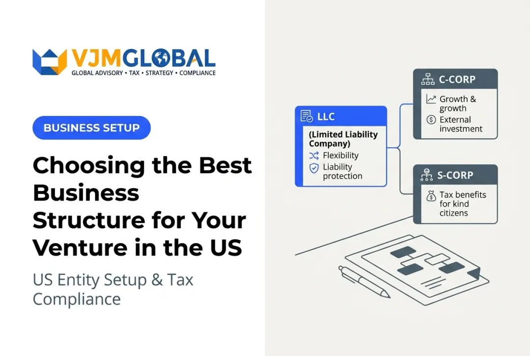 Choosing the Best Business Structure for Your Venture in the US