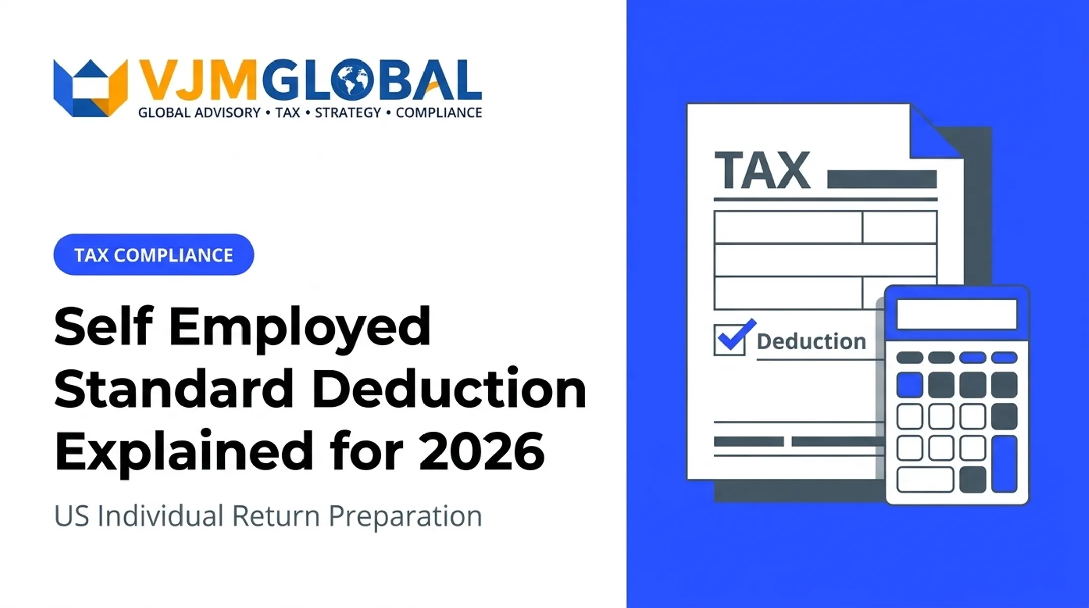 Self Employed Standard Deduction Explained for 2026
