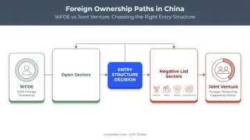 Negative List sectors restricting foreign ownership in China explained