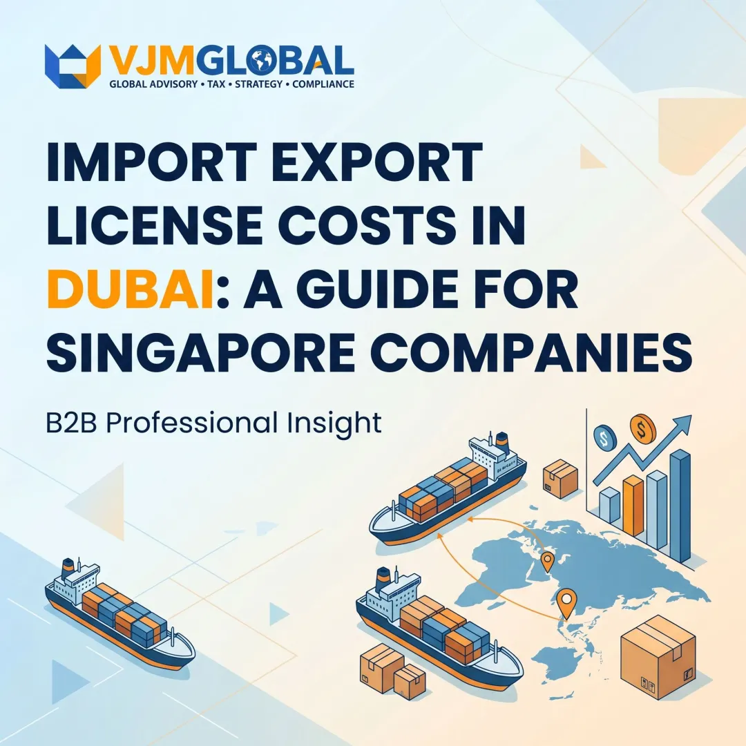 Import Export License Costs in Dubai: A Guide for Singapore Companies