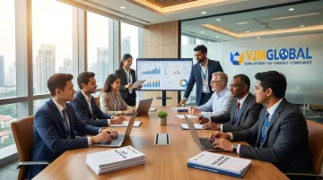 VJM Global chartered accountants team assisting cross-border GST registration compliance