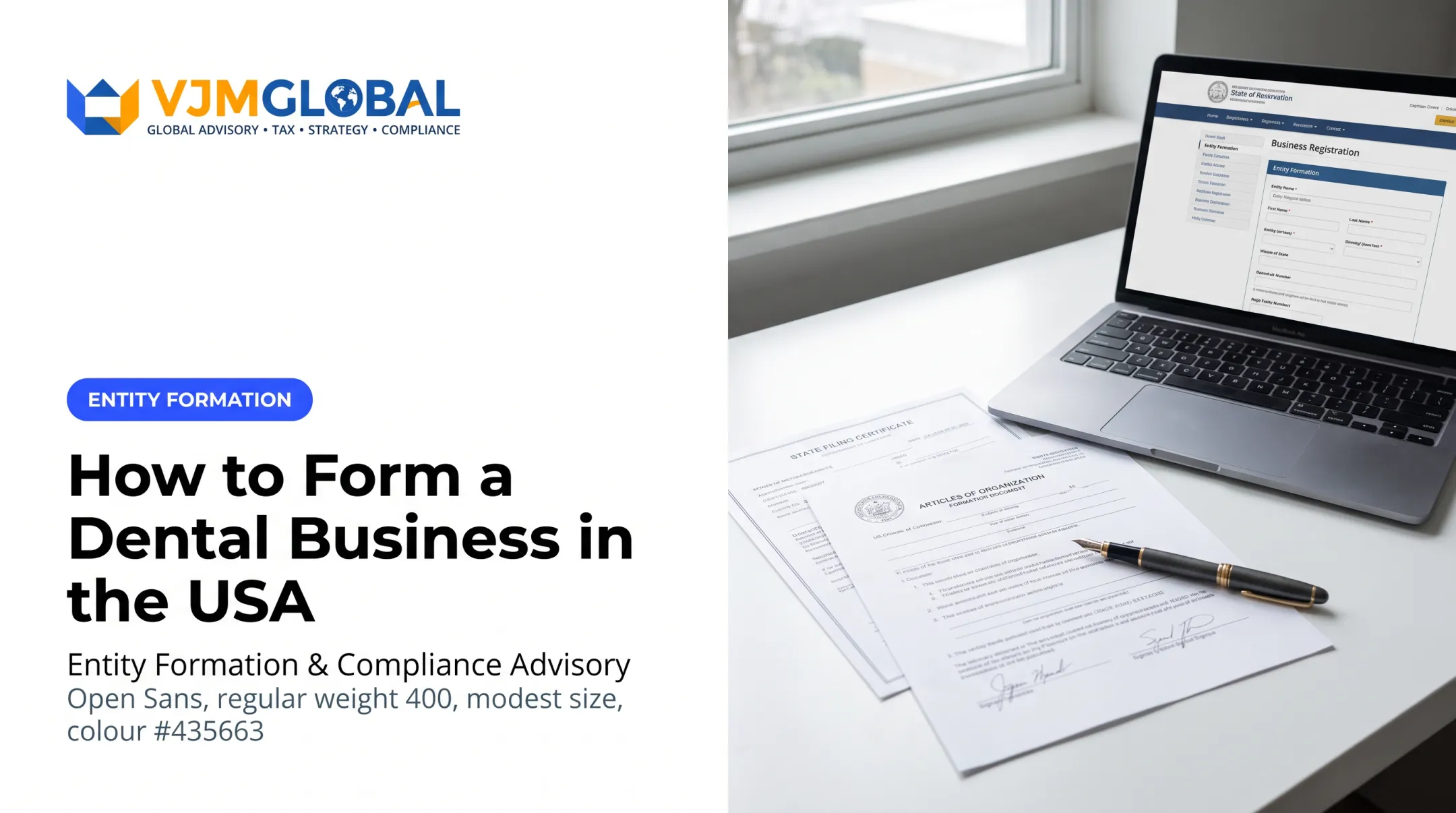 How to Form a Dental Business in the USA
