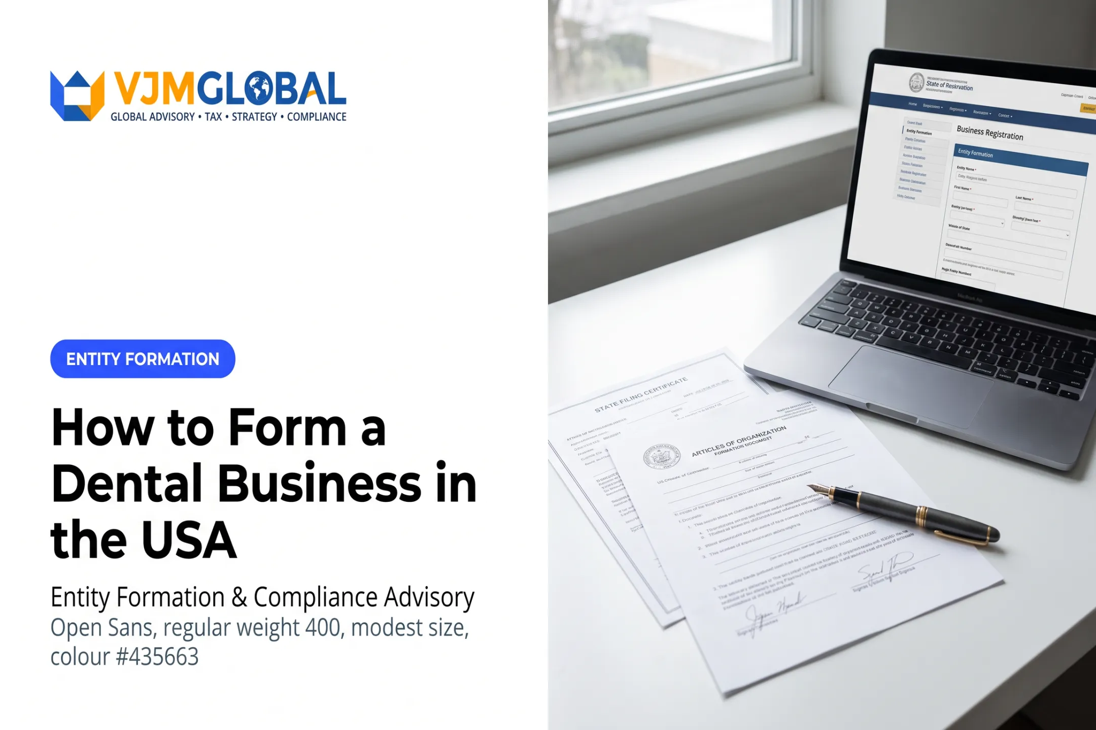 How to Form a Dental Business in the USA