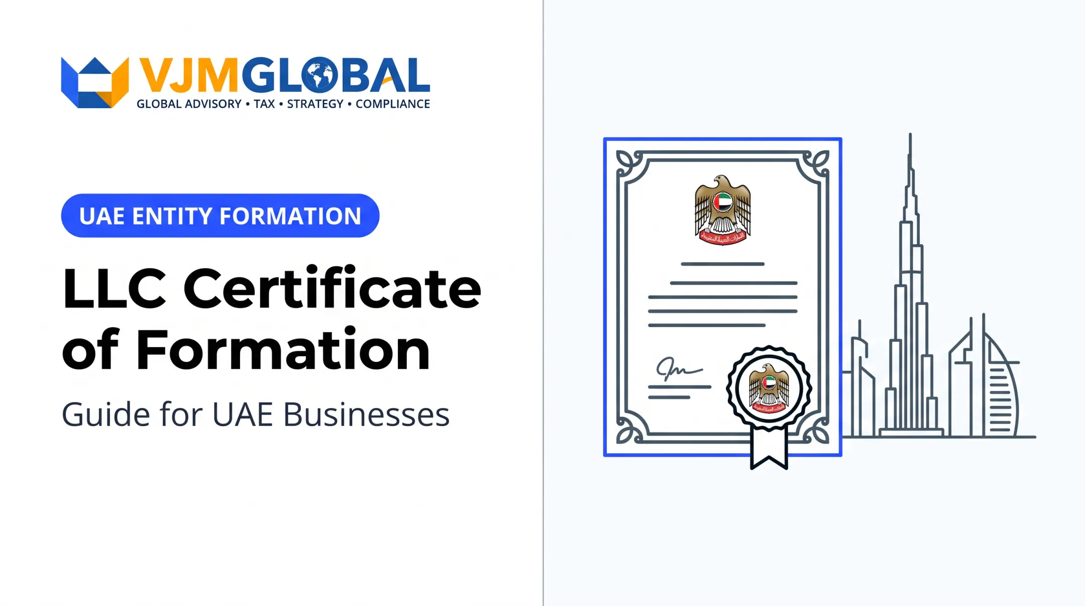 LLC Certificate of Formation: Guide for UAE Businesses