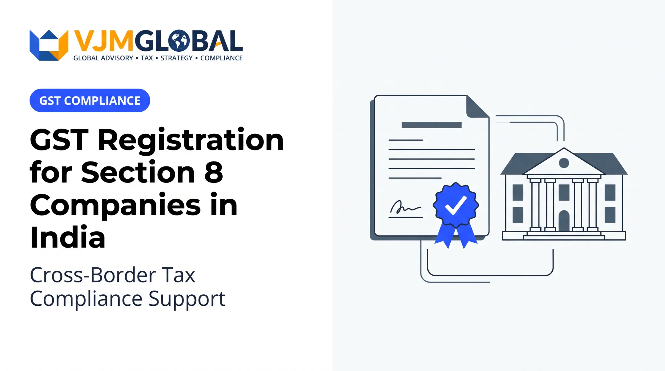 GST Registration for Section 8 Companies in India