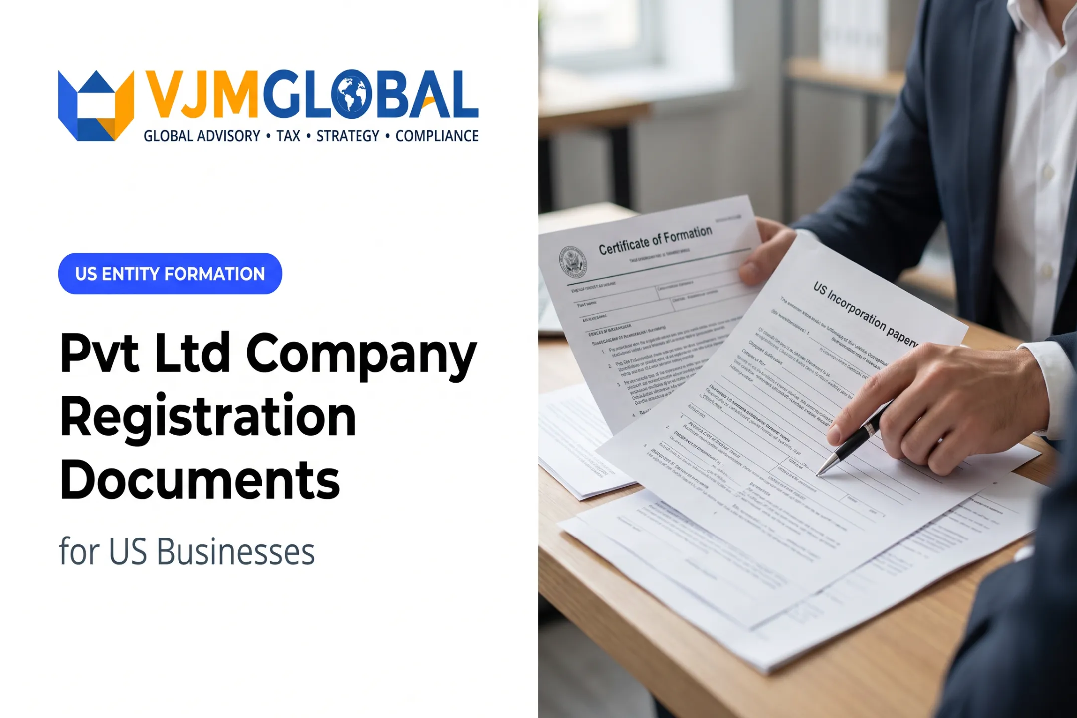 Pvt Ltd Company Registration Documents for US Businesses
