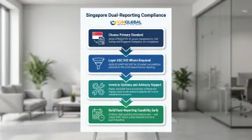 Four-step decision framework for Singapore businesses managing IFRS 16 and ASC 842 compliance