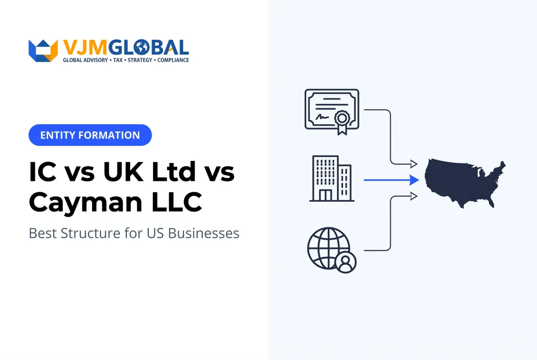 IC vs UK Ltd vs Cayman LLC: Best Structure for US Businesses