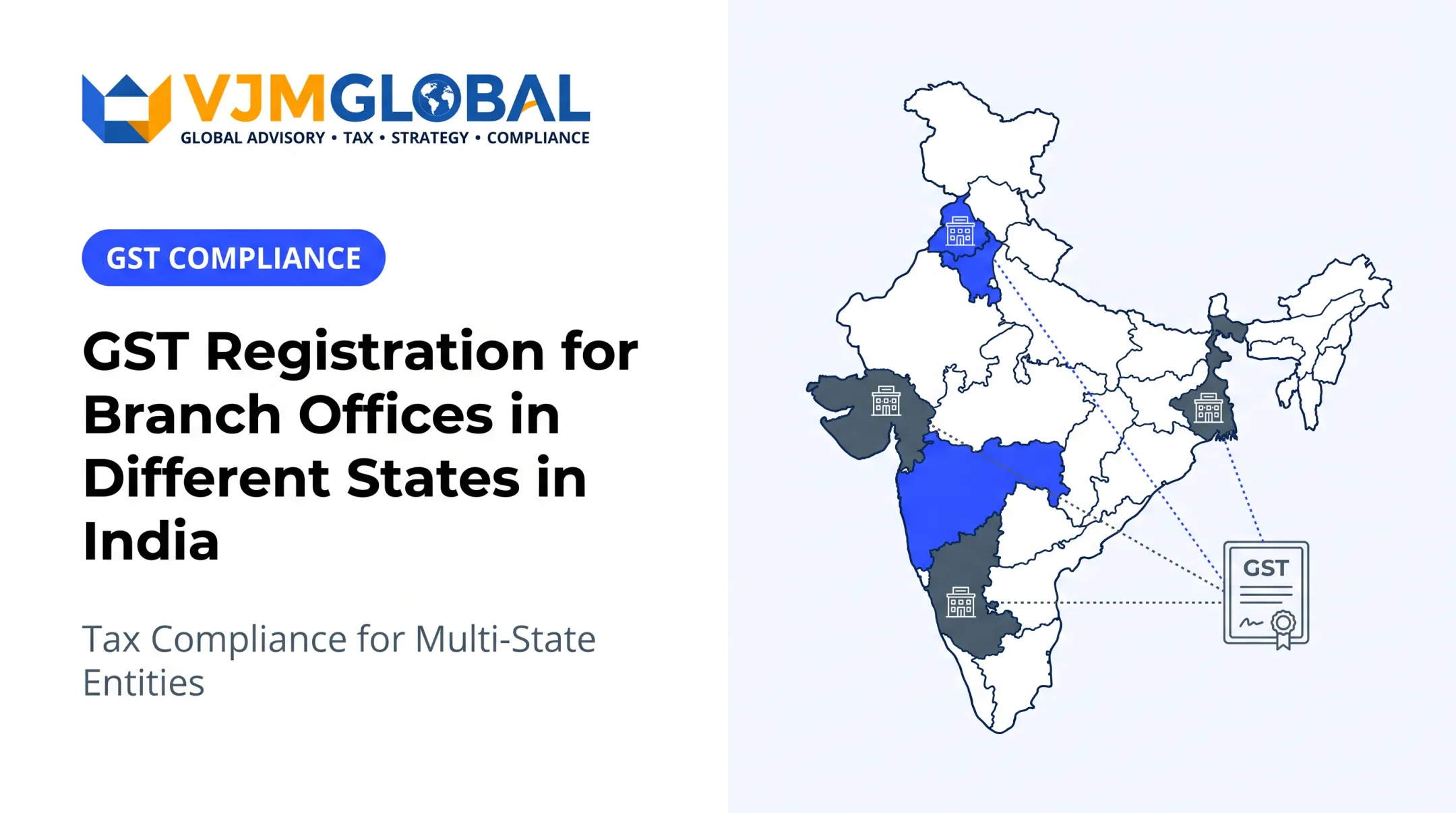 GST Registration for Branch Offices in Different States in India