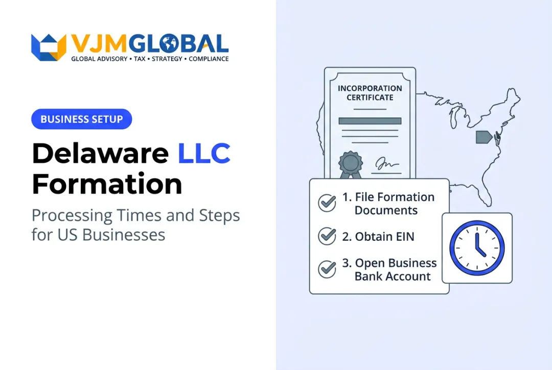 Delaware LLC Formation: Processing Times and Steps for US Businesses