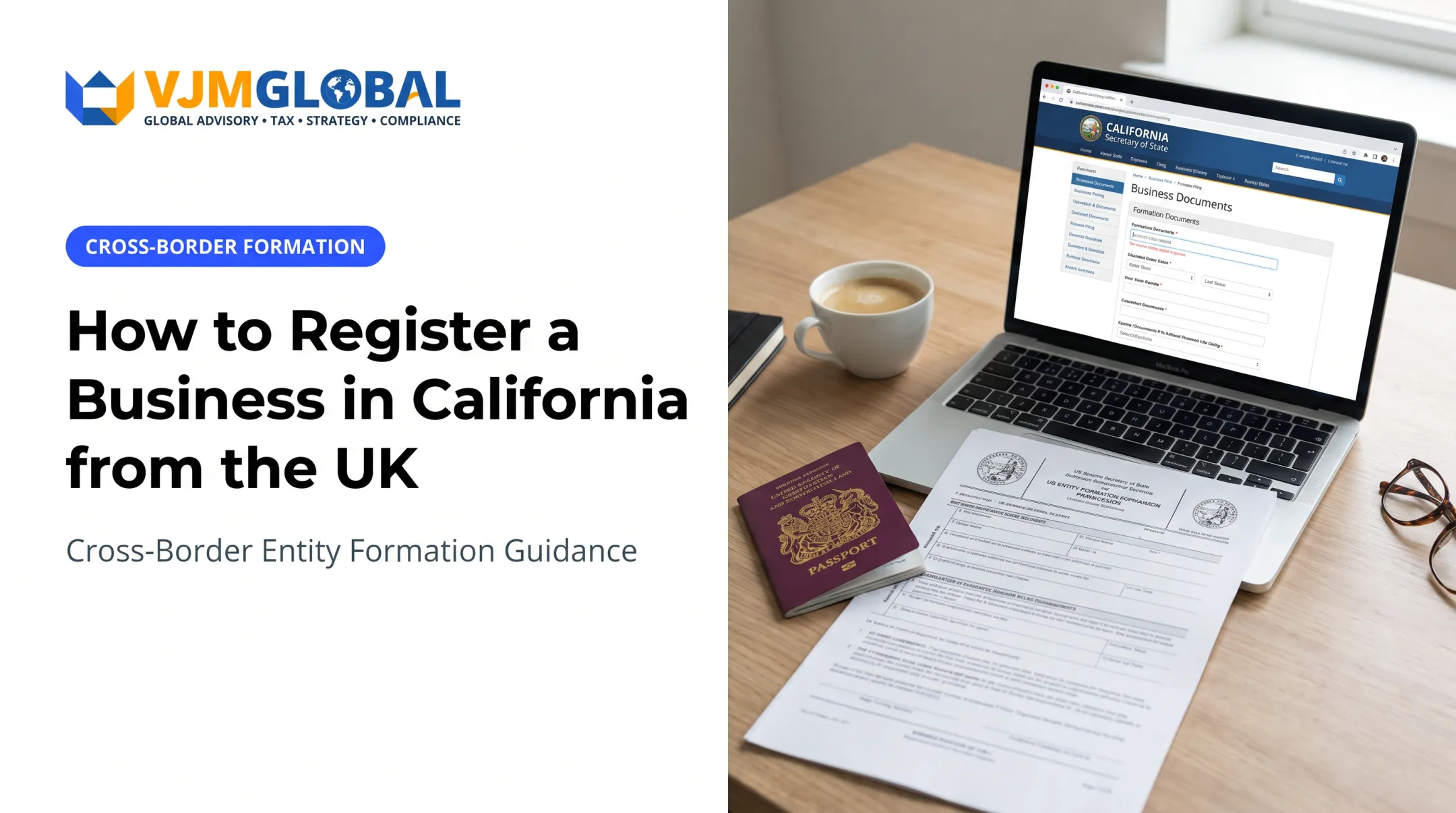 How to Register a Business in California from the UK