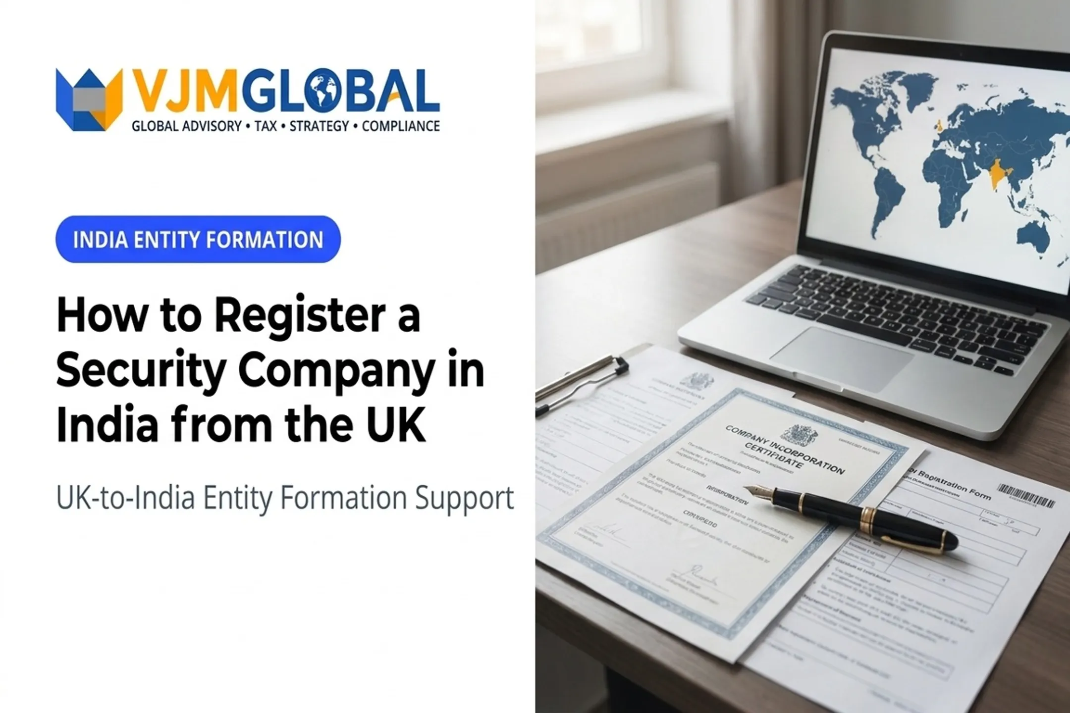 How to Register a Security Company in India from the UK