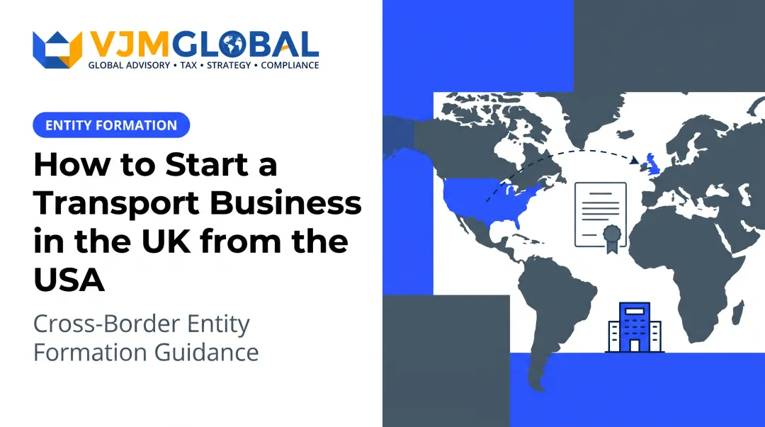 How to Start a Transport Business in the UK from the USA