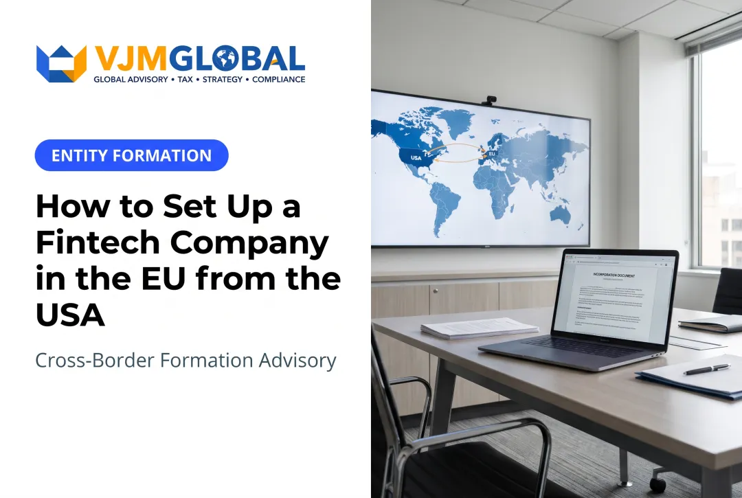 How to Set Up a Fintech Company in the EU from the USA