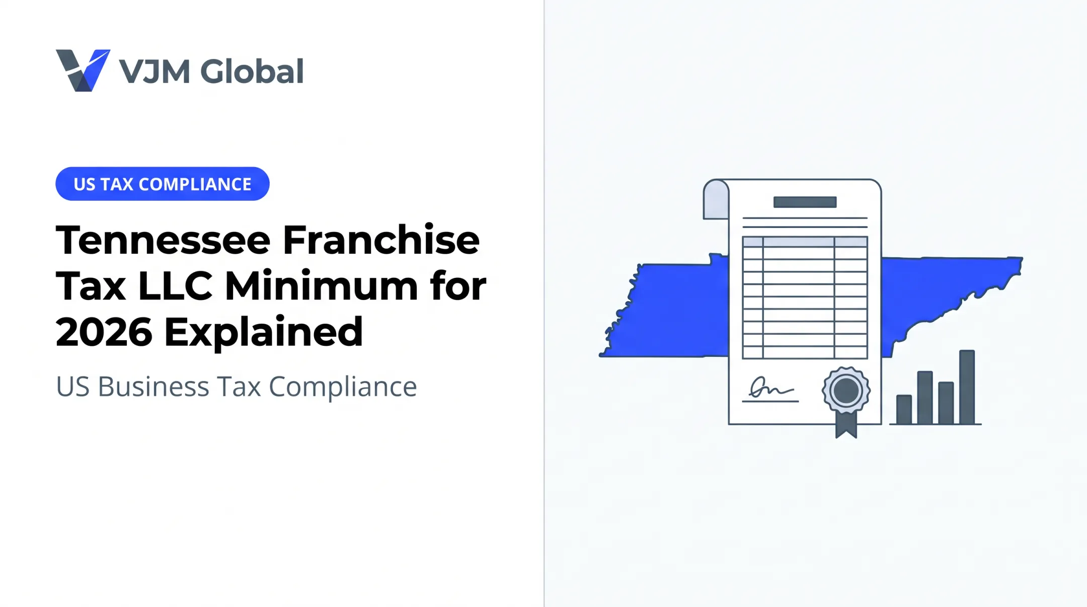 Tennessee Franchise Tax LLC Minimum for 2026 Explained