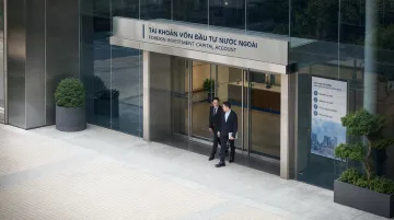 Vietnamese bank branch interface for foreign direct investment capital account setup