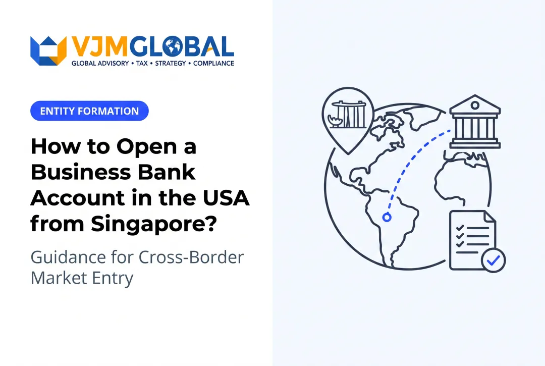 How to Open a Business Bank Account in the USA from Singapore?