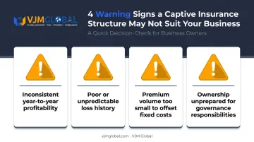 Warning signs a captive insurance company may not fit your business