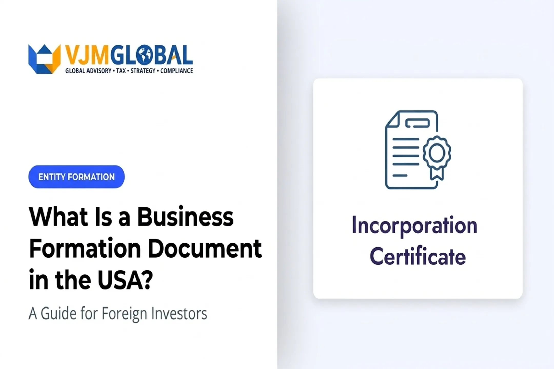 What Is a Business Formation Document in the USA?
