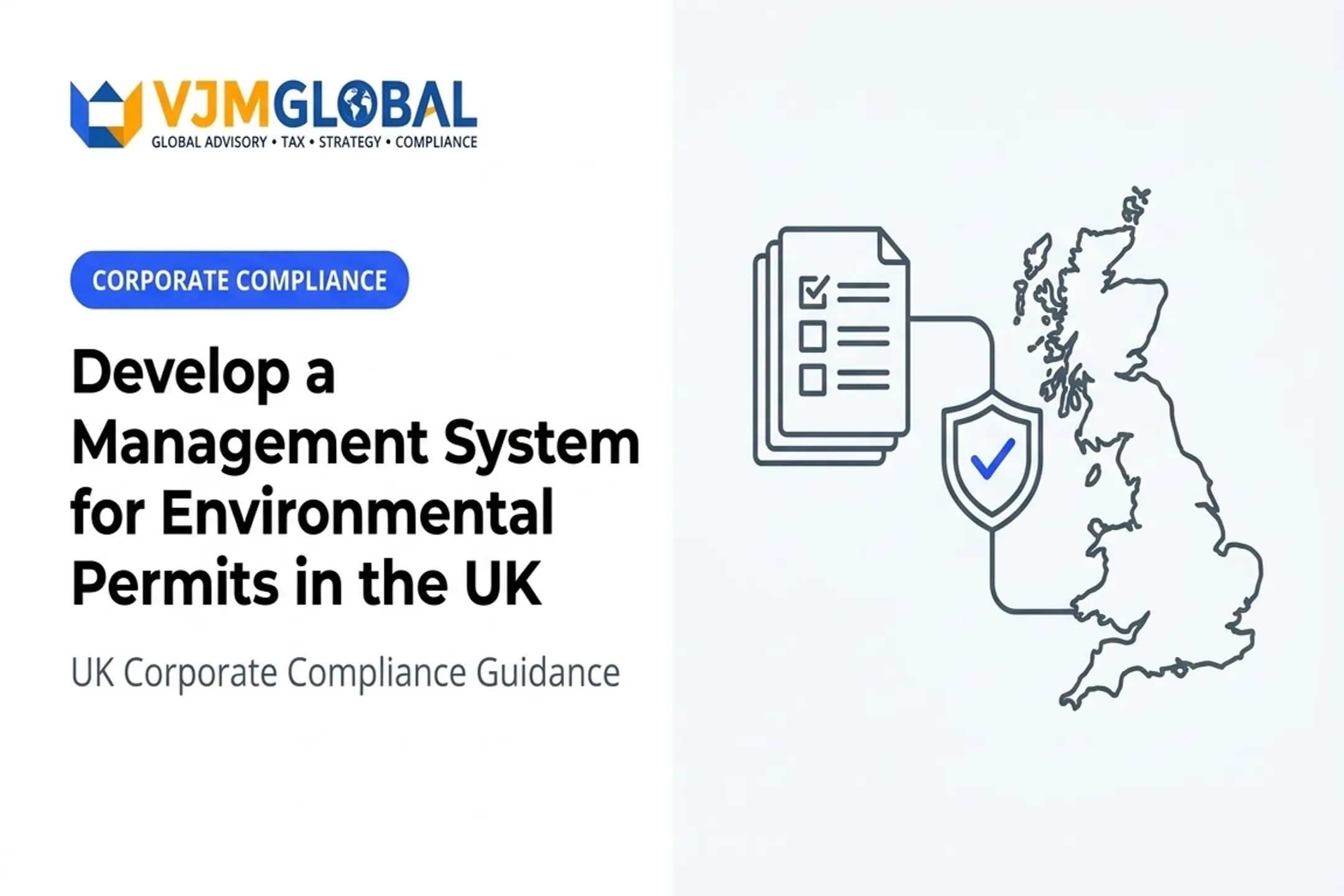 Develop a Management System for Environmental Permits in the UK