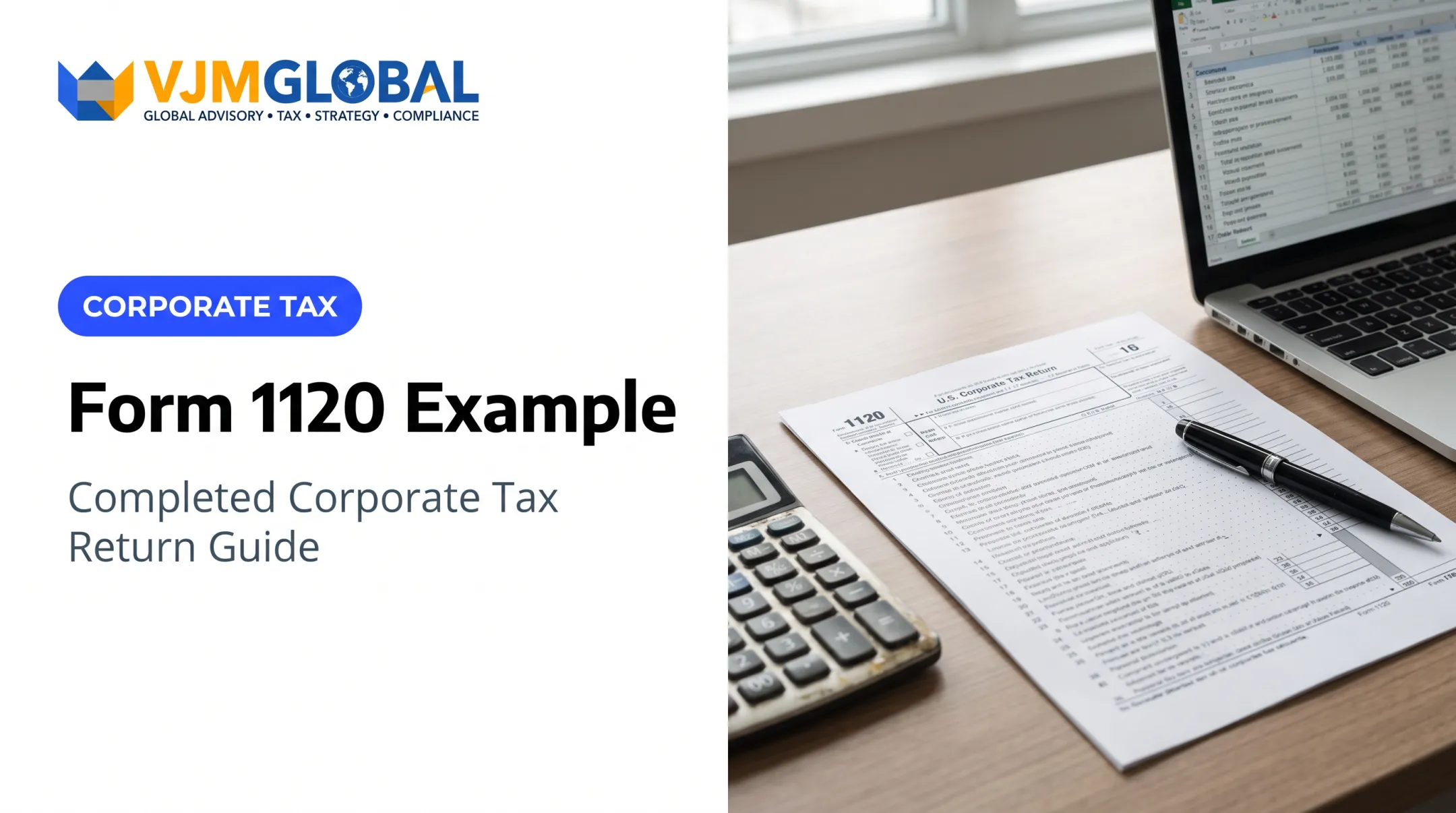 Form 1120 Example: Completed Corporate Tax Return Guide