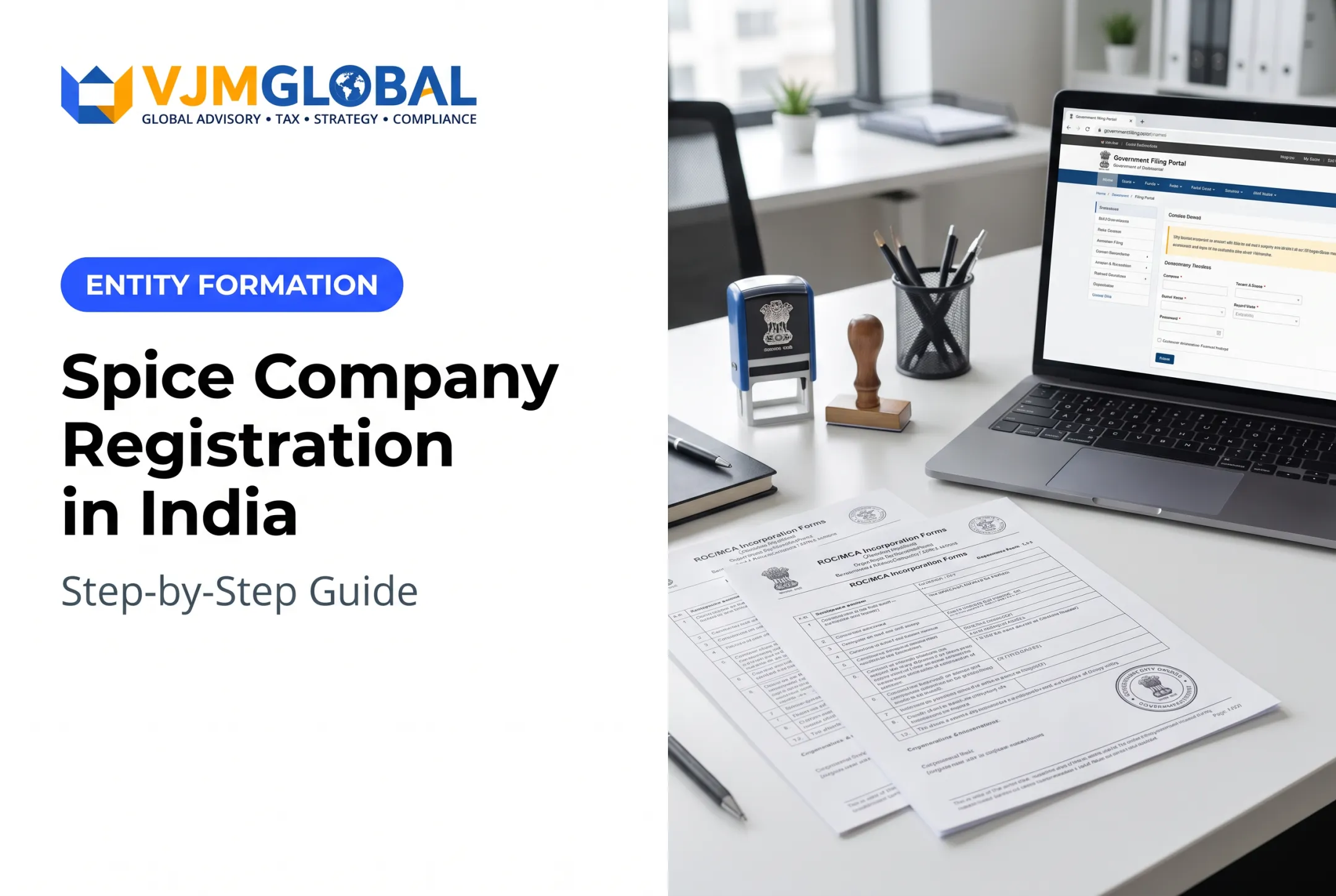 Spice Company Registration in India: Step-by-Step Guide