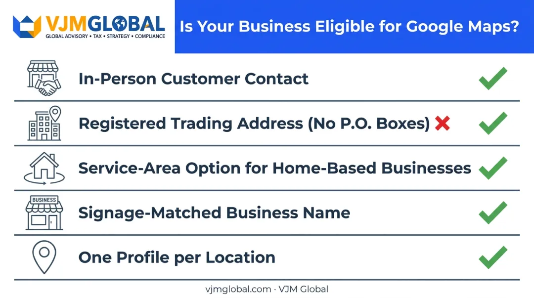 Google Business Profile eligibility checklist for UK businesses