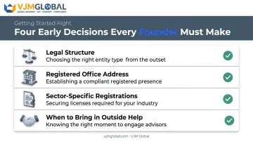 Key early business decisions checklist for starting a company in Scotland
