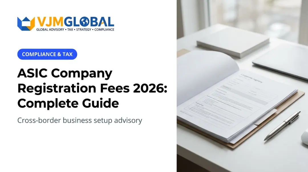 ASIC Company Registration Fees 2026: Complete Guide