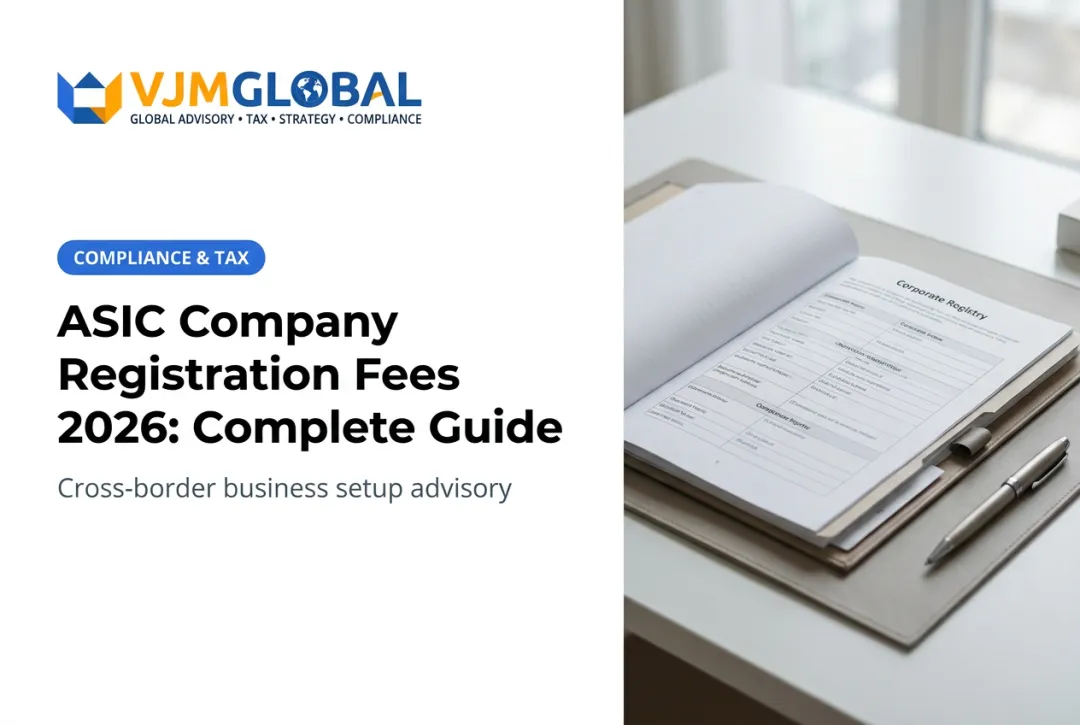ASIC Company Registration Fees 2026: Complete Guide