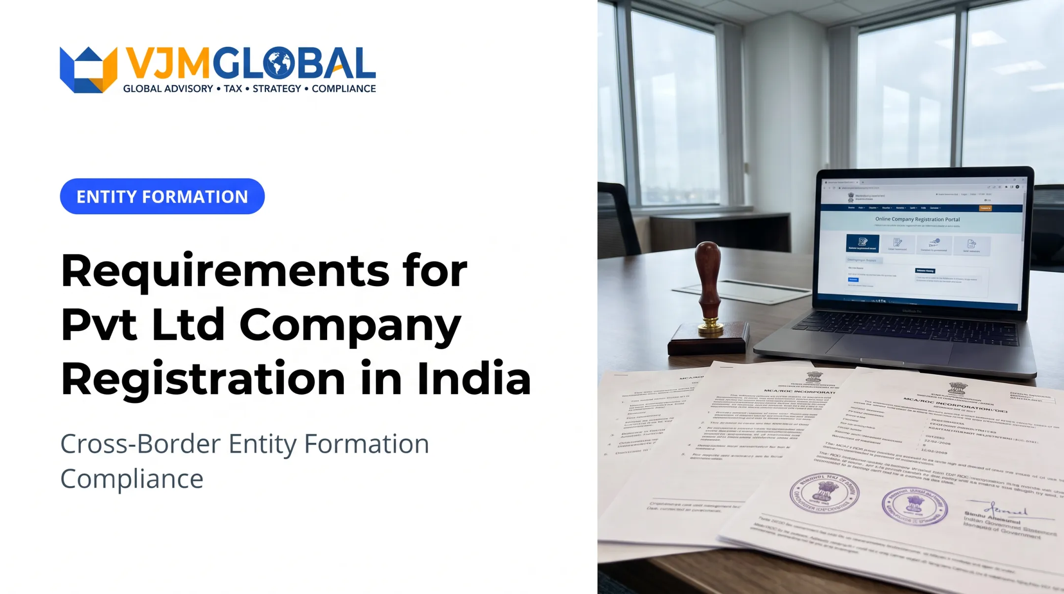 Requirements for Pvt Ltd Company Registration in India