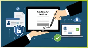 Digital signature certificate and document verification for company incorporation
