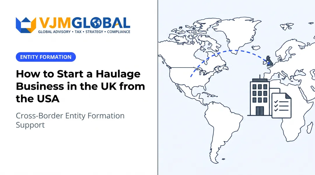 How to Start a Haulage Business in the UK from the USA