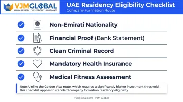 5 key eligibility requirements for UAE residency through company formation