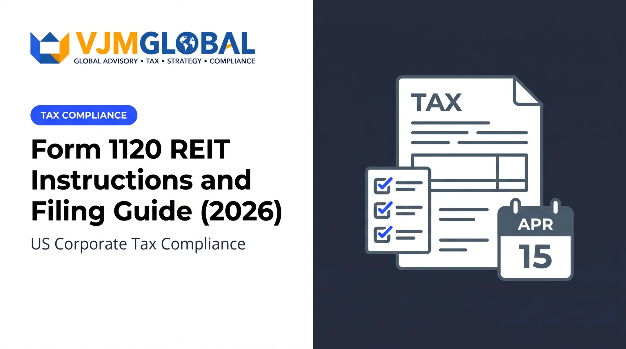 Form 1120 REIT Instructions and Filing Guide (2026)
