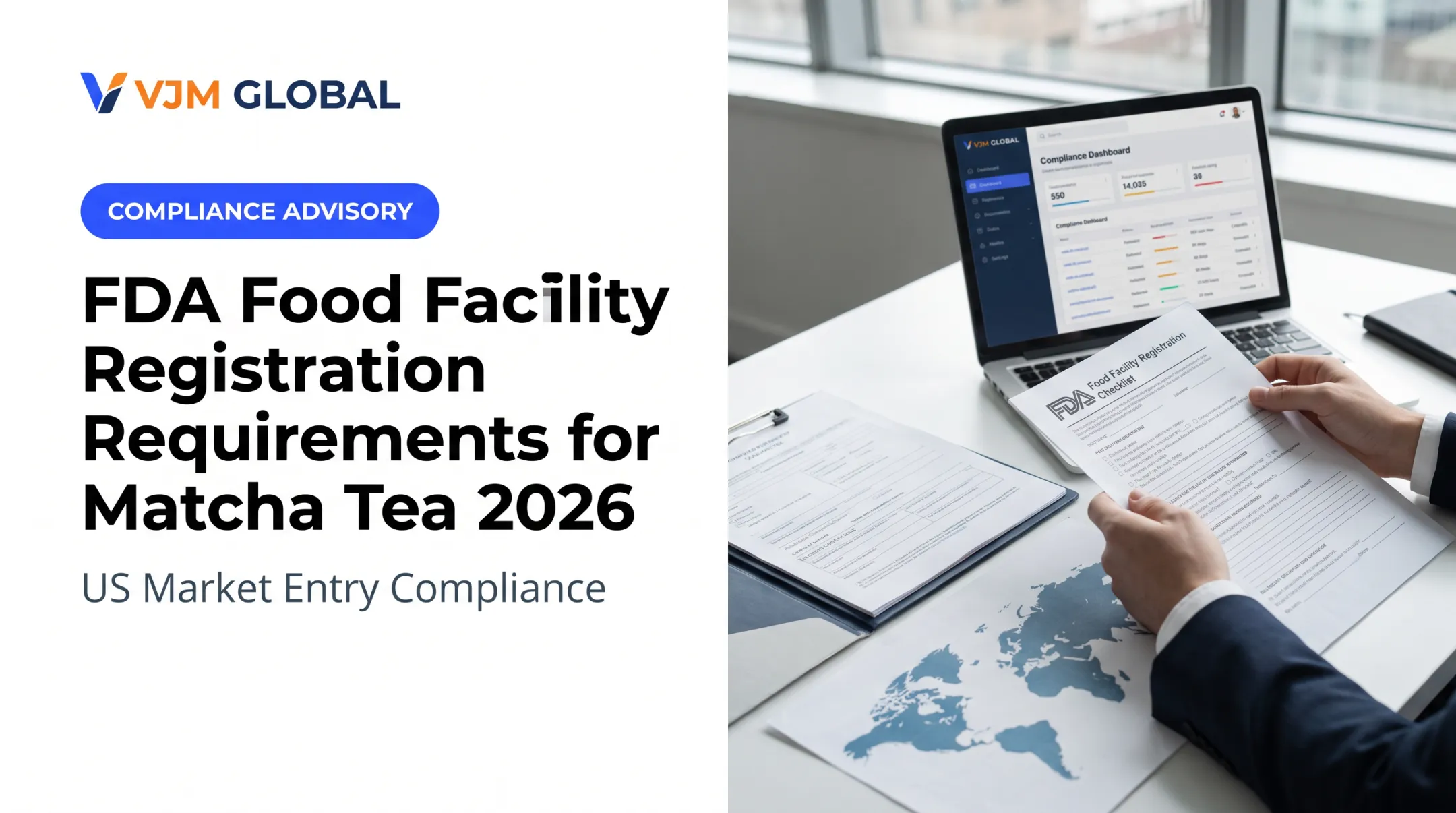 FDA Food Facility Registration Requirements for Matcha Tea 2026