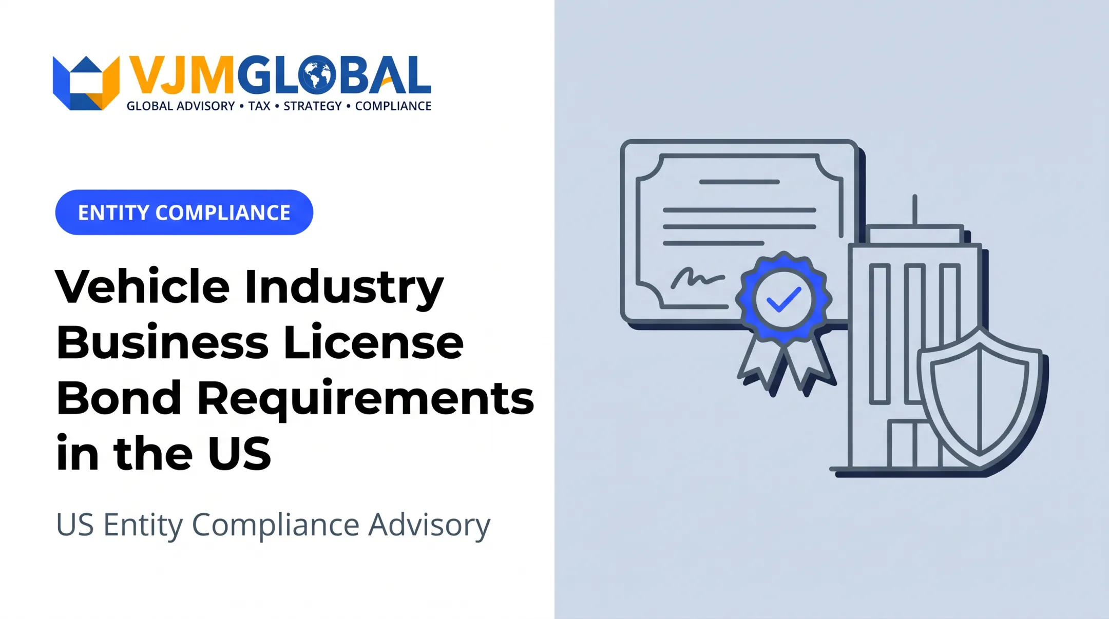 Vehicle Industry Business License Bond Requirements in the US