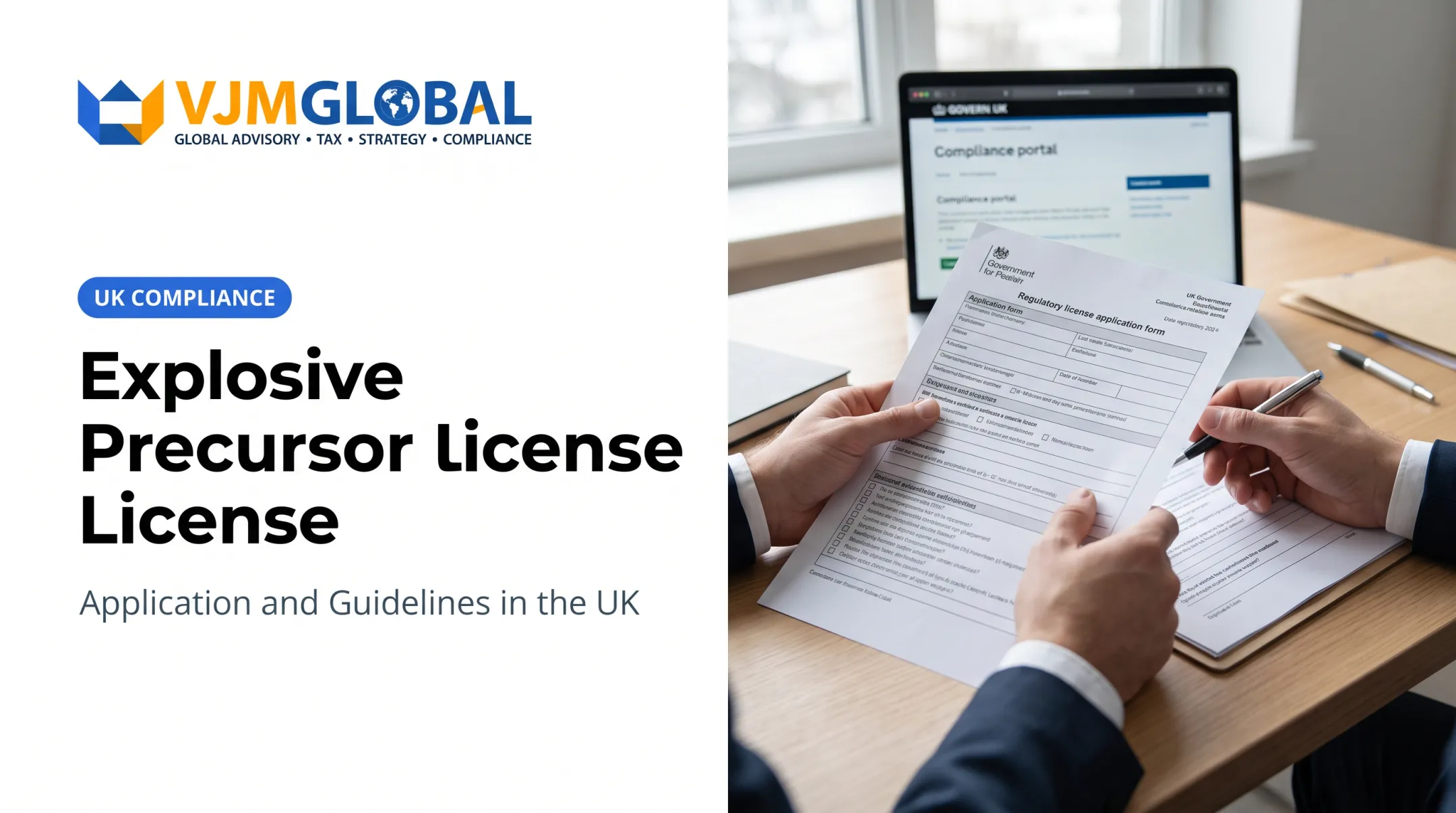 Explosive Precursor License: Application and Guidelines in the UK