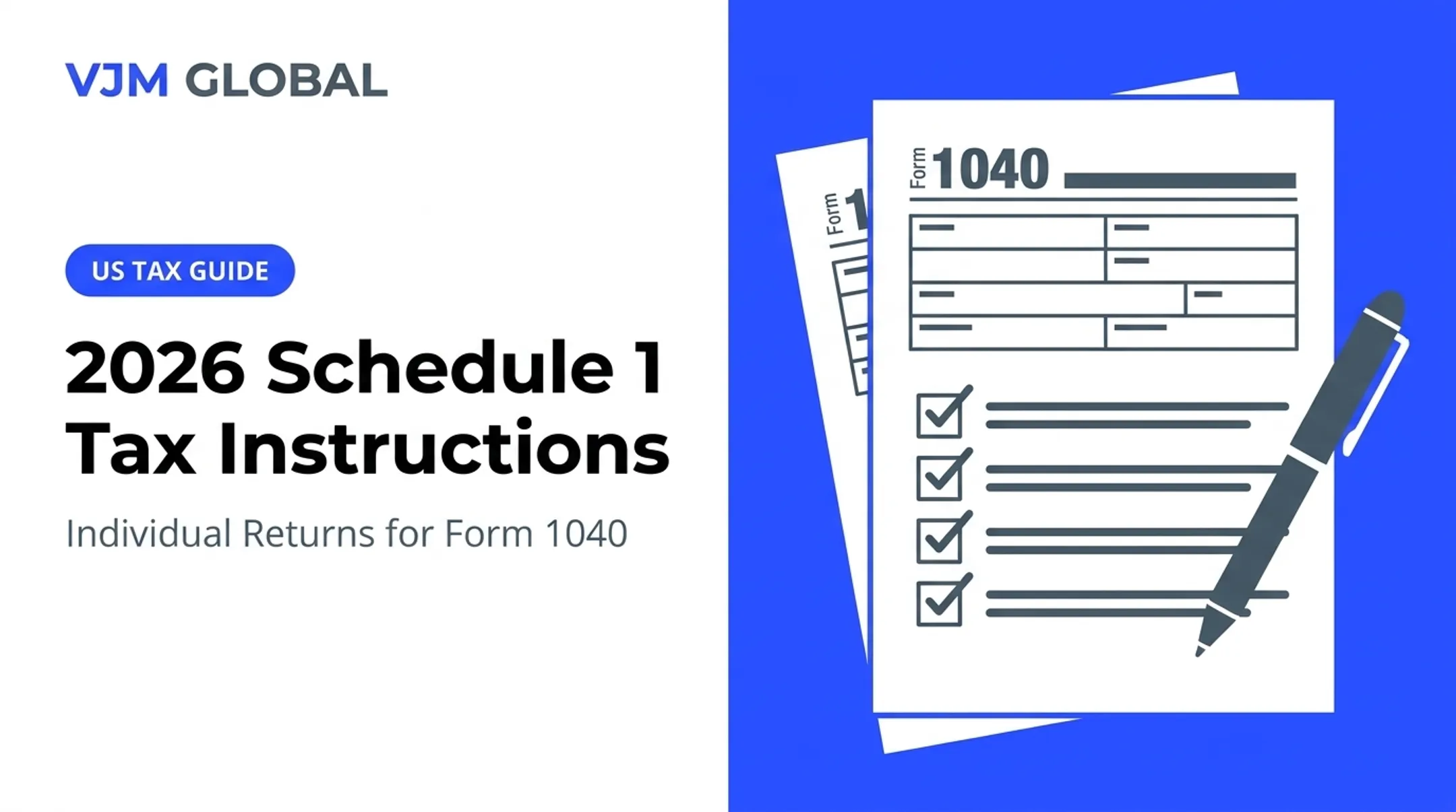2026 Schedule 1 Tax Instructions