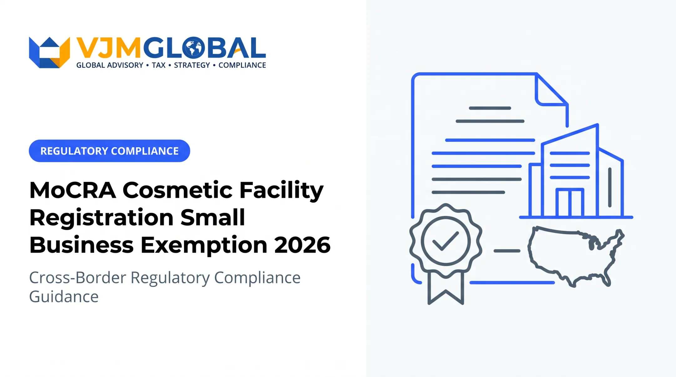 MoCRA Cosmetic Facility Registration Small Business Exemption 2026