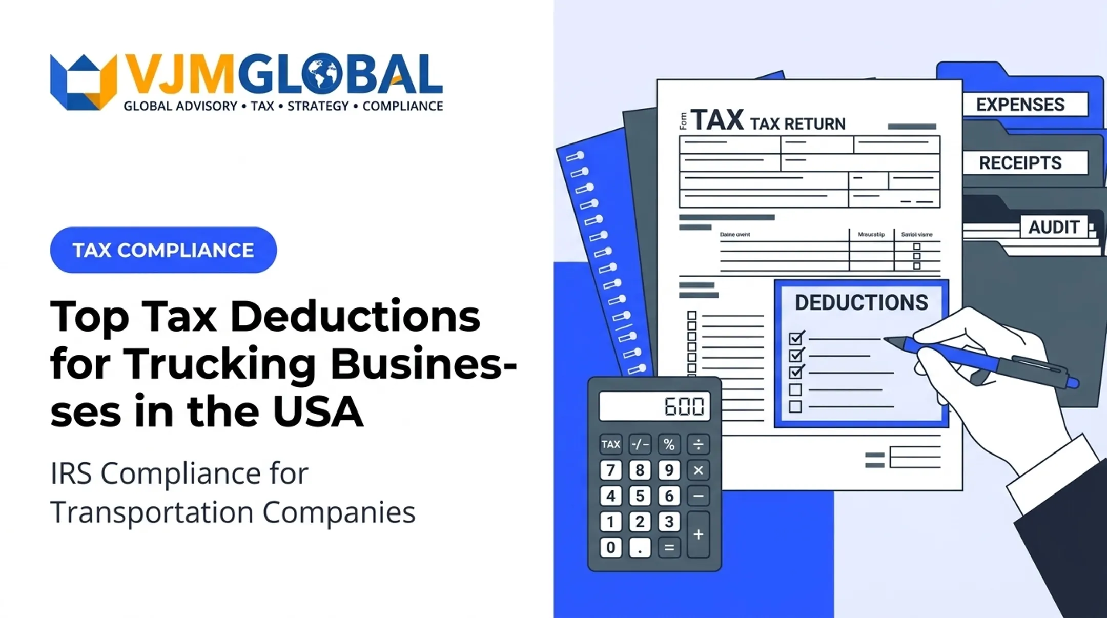 Top Tax Deductions for Trucking Businesses in the USA