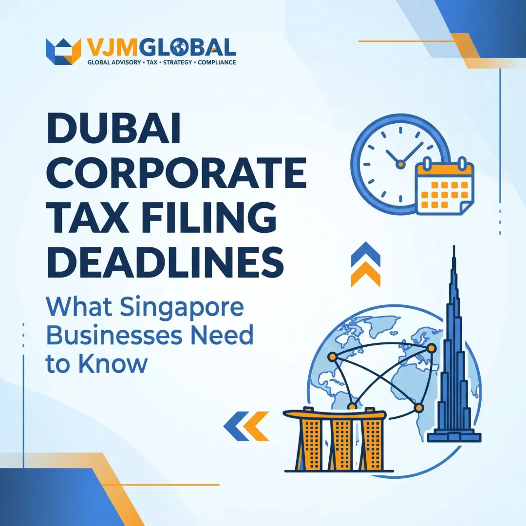 Dubai Corporate Tax Filing Deadlines: What Singapore Businesses Need to Know