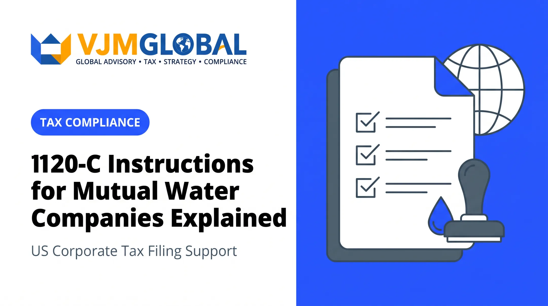 1120-C Instructions for Mutual Water Companies Explained