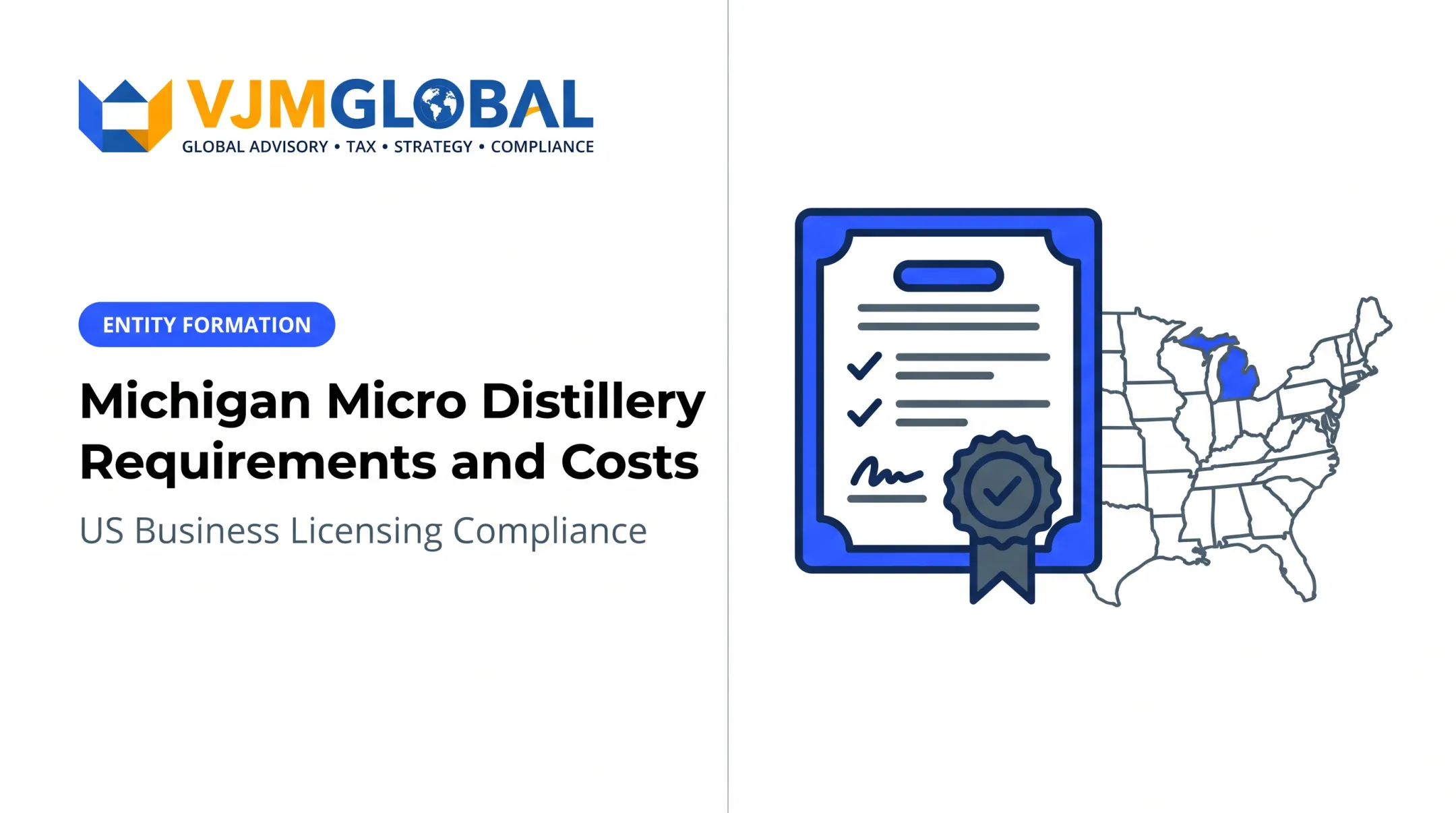 Michigan Micro Distillery License Requirements and Costs