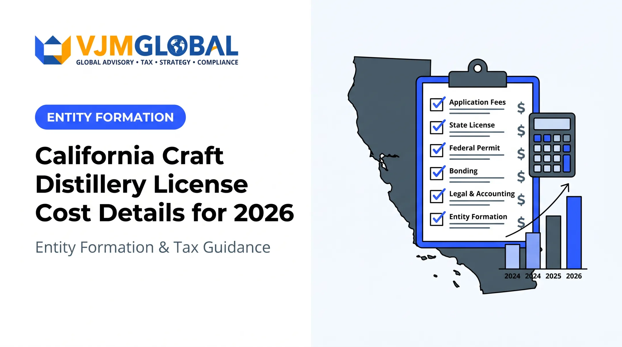 California Craft Distillery License Cost Details for 2026