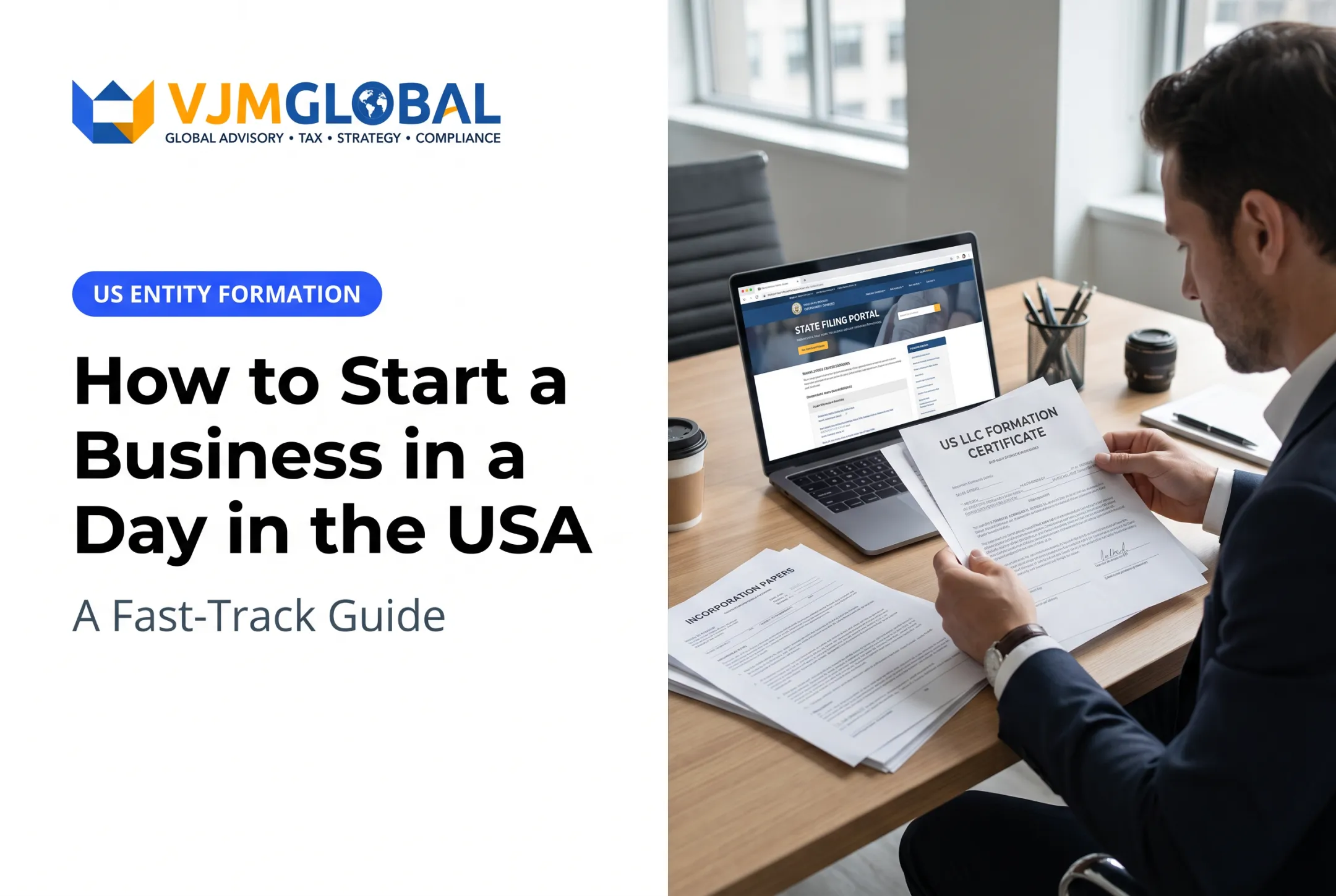How to Start a Business in a Day in the USA: A Fast-Track Guide