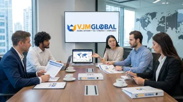VJM Global advisory team assisting international clients with GST compliance